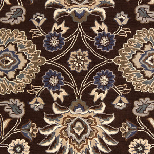 Surya Caesar 12' X 15' Handcrafted Wool Rug - Timeless Elegance, Comfort, And Sophistication For Your Home Dark Brown Wool Cae1063-810ov
