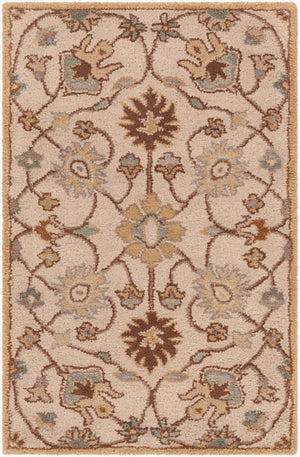 Surya Caesar 12' X 15' Handcrafted Wool Rug - Timeless Elegance, Comfort, And Sophistication For Your Home Beige Wool Cae1081-23