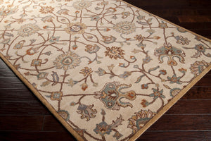 Surya Caesar 12' X 15' Handcrafted Wool Rug - Timeless Elegance, Comfort, And Sophistication For Your Home Beige Wool Cae1081-23