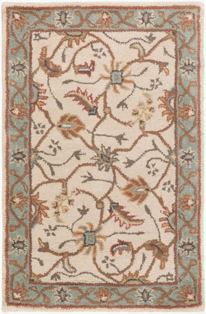 Surya Caesar 12' X 15' Handcrafted Wool Rug - Timeless Elegance, Comfort, And Sophistication For Your Home Dusty Sage Wool Cae1088-4sq