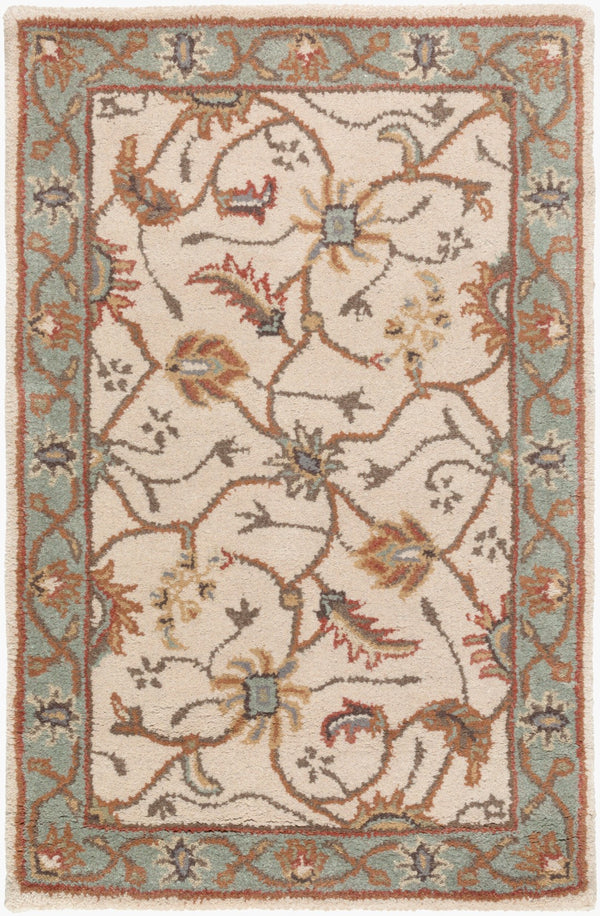 Surya Caesar 12' X 15' Handcrafted Wool Rug - Timeless Elegance, Comfort, And Sophistication For Your Home Dusty Sage Wool Cae1088-4sq