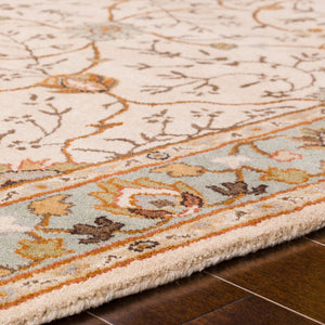 Surya Caesar 12' X 15' Handcrafted Wool Rug - Timeless Elegance, Comfort, And Sophistication For Your Home Dusty Sage Wool Cae1088-4sq