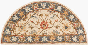 Livabliss Caesar Collection Hand Tufted Wool Area Rug Traditional Pattern for Living Room Dusty Sage, Den 2' x 4' CAE1125-24HM