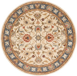 Caesar CAE-1125 4' x 4' Handmade Rug CAE1125-4RD Livabliss Surya