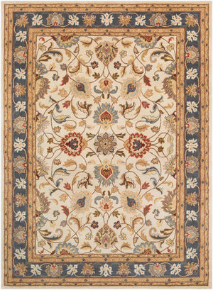 Livabliss Caesar Collection Hand Tufted Wool Area Rug Traditional Pattern for Living Room Dusty Sage, Den 8' x 11' CAE1125-811