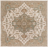 Caesar CAE-1143 4' x 4' Handmade Rug CAE1143-4SQ Livabliss Surya