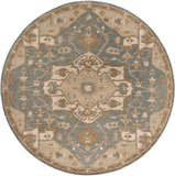 Caesar CAE-1144 4' x 4' Handmade Rug CAE1144-4RD Livabliss Surya