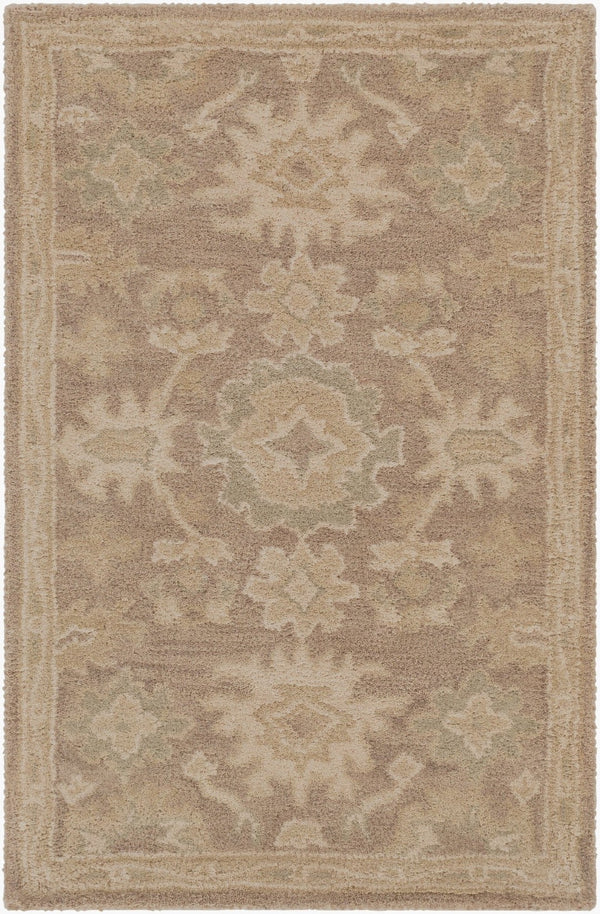 Livabliss Caesar Hand Tufted Wool Area Rug Artisan Crafted for Traditional Living Rooms Dark Brown, Med 2' x 3' CAE1149-23