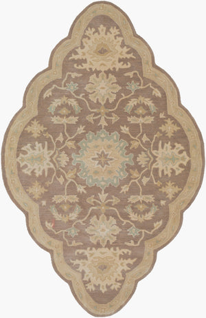 Livabliss Caesar Hand Tufted Wool Area Rug Artisan Crafted for Traditional Living Rooms Dark Brown, Med 12' x 15' CAE1149-1215