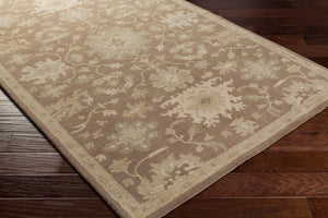 Livabliss Caesar Hand Tufted Wool Area Rug Artisan Crafted for Traditional Living Rooms Dark Brown, Med 12' x 15' CAE1149-1215