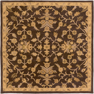 Surya Caesar 12' X 15' Handcrafted Wool Rug - Timeless Elegance, Comfort, And Sophistication For Your Home Black Wool Cae1151-8sq