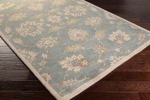 Surya Caesar 12' X 15' Handcrafted Wool Rug - Timeless Elegance, Comfort, And Sophistication For Your Home Blue Wool Cae1156-4sq
