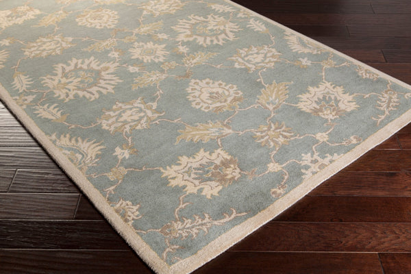 Surya Caesar 12' X 15' Handcrafted Wool Rug - Timeless Elegance, Comfort, And Sophistication For Your Home Blue Wool Cae1156-4sq