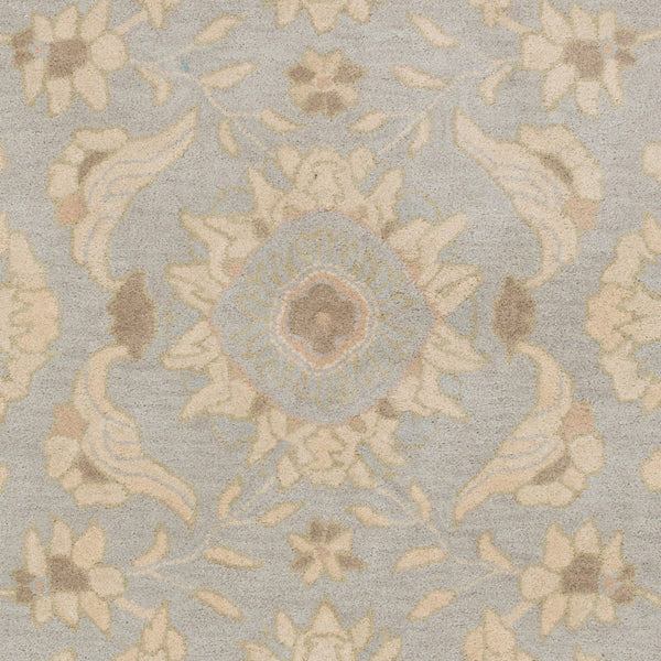 Livabliss Caesar Hand Tufted Wool Area Rug Classic Traditional Pattern for Living Room Pale Blue, Beig 2' x 3' CAE1162-23