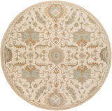 Caesar CAE-1166 4' x 4' Handmade Rug CAE1166-4RD Livabliss Surya