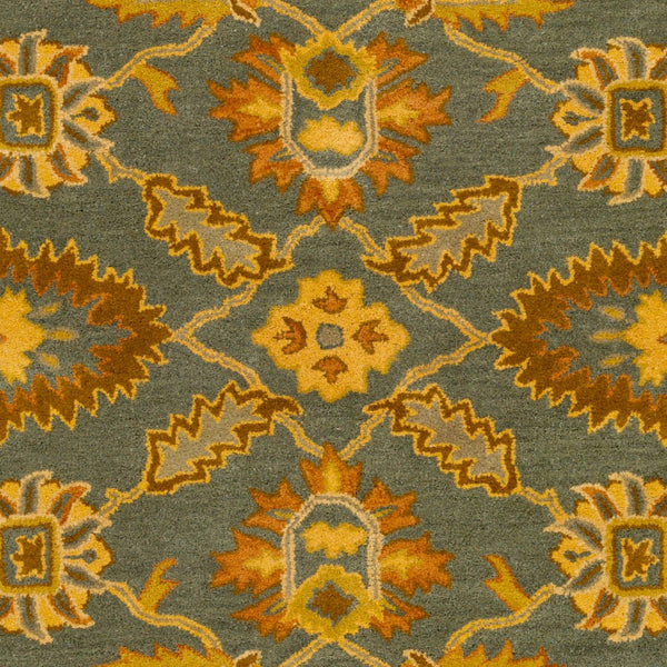Surya Caesar 12' X 15' Handcrafted Wool Rug - Timeless Elegance, Comfort, And Sophistication For Your Home Deep Teal Wool Cae1186-810ov