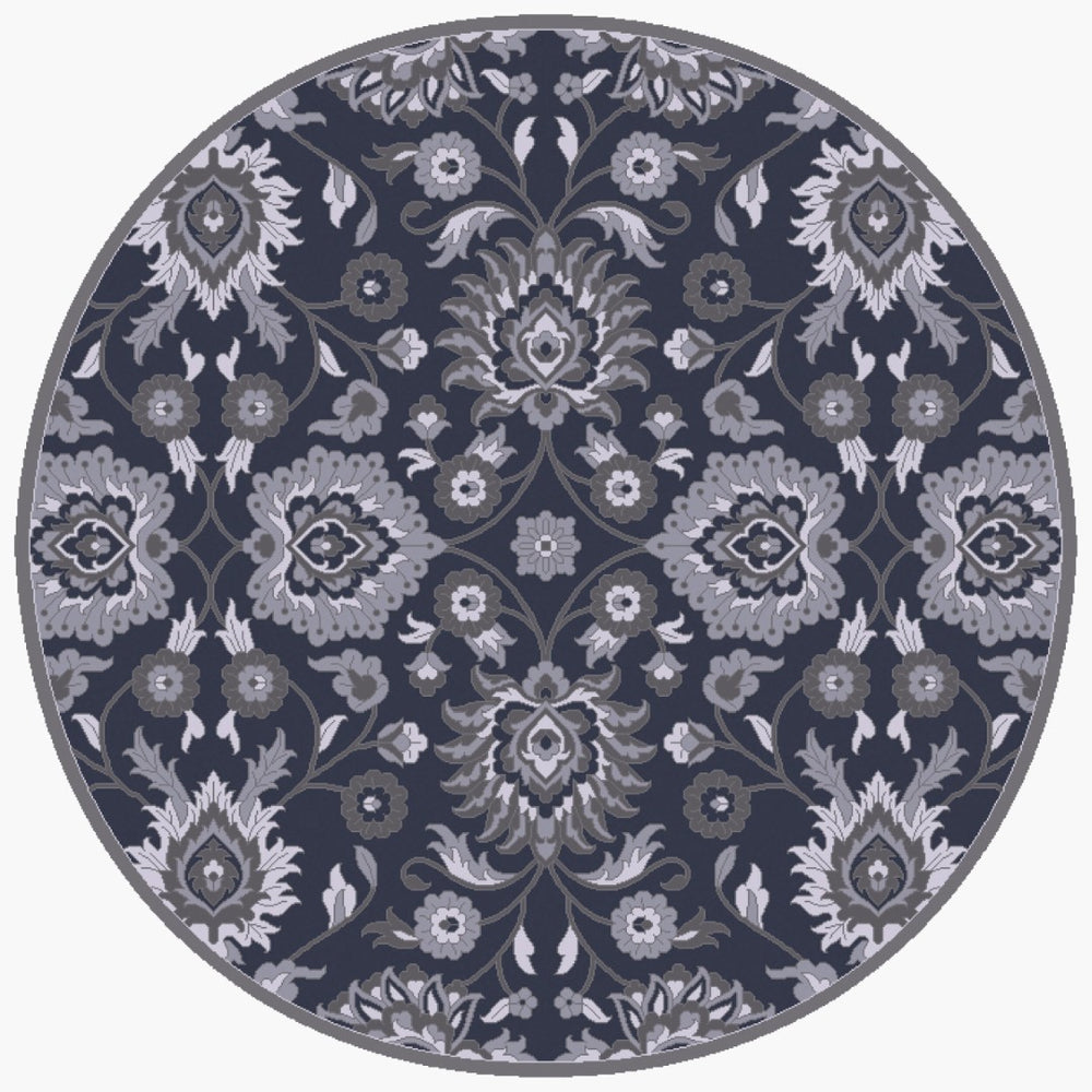 Livabliss Caesar Hand-tufted Wool Area Rug Persian Traditional Square Living Room Floor Accent CAE1191-6RD