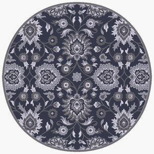 Livabliss Caesar Hand-tufted Wool Area Rug Persian Traditional Square Living Room Floor Accent CAE1191-6RD