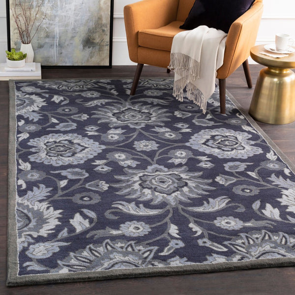 Livabliss Caesar Hand-tufted Wool Area Rug Persian Traditional Square Living Room Floor Accent CAE1191-6RD