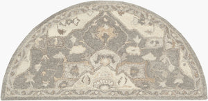 Livabliss Caesar Hand Tufted Wool Area Rug Traditional Pattern for Large Living Spaces Taupe, Tan 2' x 4' CAE1196-24HM