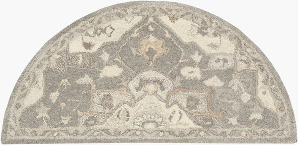 Livabliss Caesar Hand Tufted Wool Area Rug Traditional Pattern for Large Living Spaces Taupe, Tan 2' x 4' CAE1196-24HM
