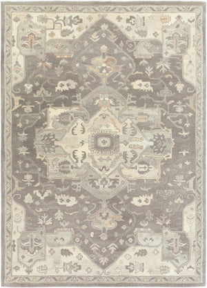Livabliss Caesar Hand Tufted Wool Area Rug Traditional Pattern for Large Living Spaces Taupe, Tan 8' x 11' CAE1196-811