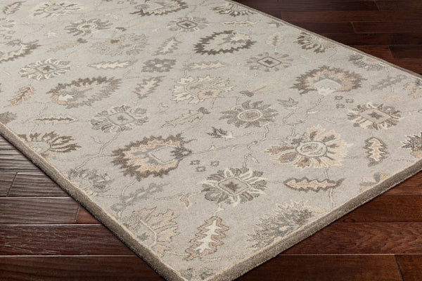 Surya Caesar 12' X 15' Handcrafted Wool Rug - Timeless Elegance, Comfort, And Sophistication For Your Home Taupe Wool Cae1198-4sq