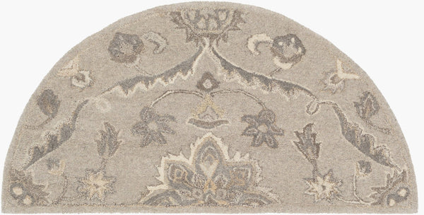 Livabliss Caesar Hand Tufted Wool Area Rug Traditional Persian Pattern for Living Room Floors Taupe, Light Be 2' x 4' CAE1201-24HM