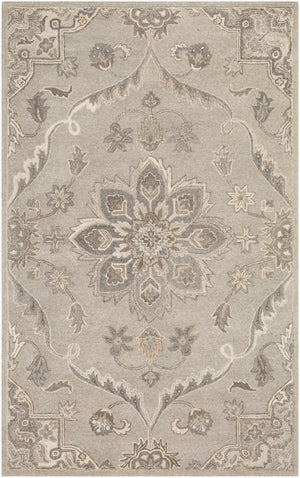Livabliss Caesar Hand Tufted Wool Area Rug Traditional Persian Pattern for Living Room Floors Taupe, Light Be 12' x 15' CAE1201-1215