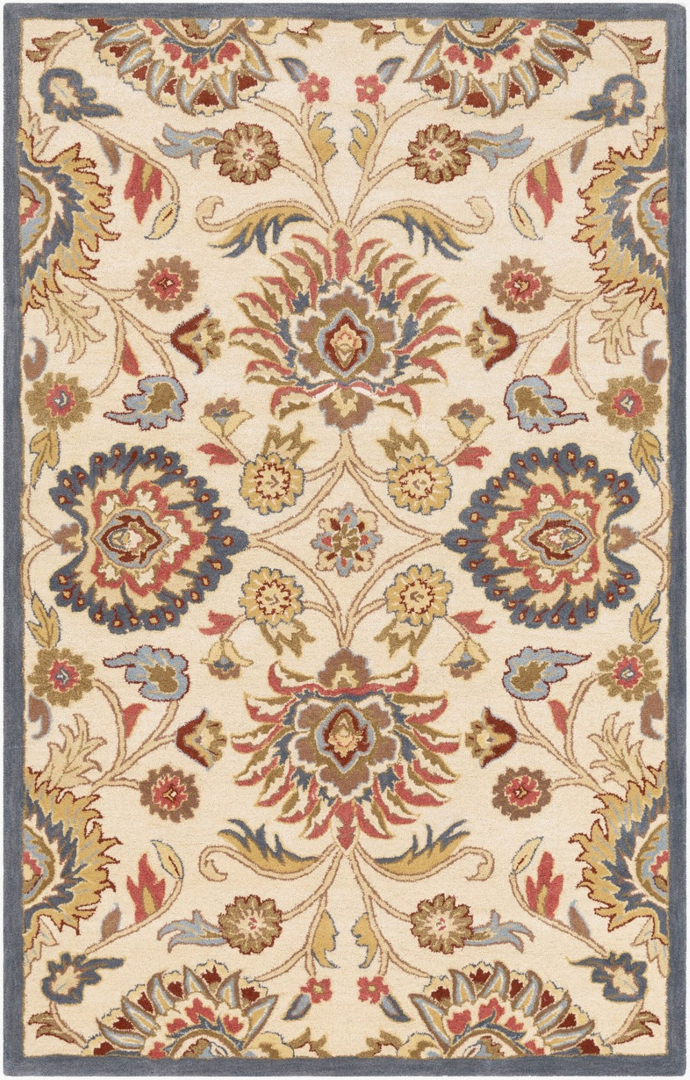 Livabliss Caesar Hand Tufted Wool Area Rug Traditional Pattern Large Living Room Floor Accent CAE1204-912