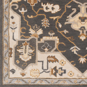 Livabliss Caesar Hand Tufted Wool Accent Rug Traditional Pattern for Entryway or Bedroom CAE1216-23