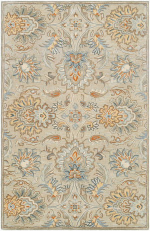 Livabliss Caesar Hand Tufted Wool Area Rug Traditional Style for Living Room or Dining Space Medium Gray, Sl 9' x 12' CAE1227-912