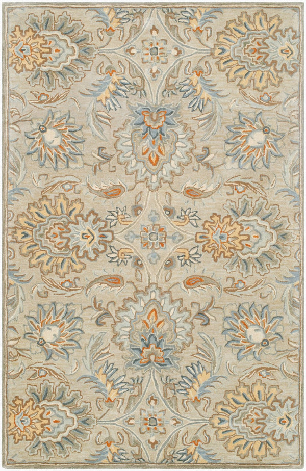Livabliss Caesar Hand Tufted Wool Area Rug Traditional Style for Living Room or Dining Space Medium Gray, Sl 9' x 12' CAE1227-912