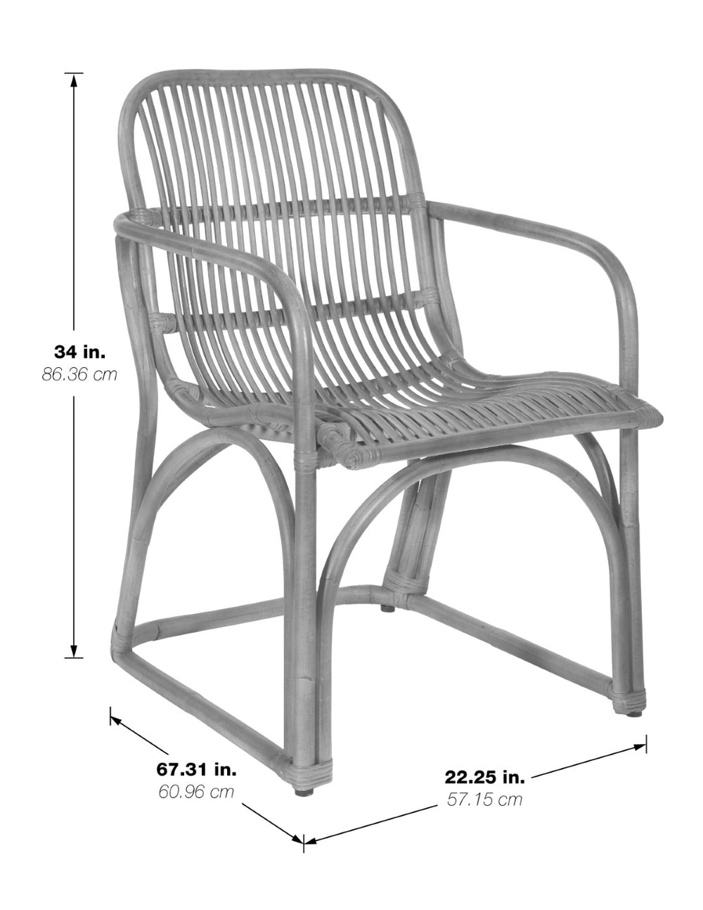 OSP Home Furnishings Hastings Chair Brown