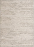 Unique Loom Outdoor Modern Cartago Machine Made Abstract Rug Gray, Ivory 7' 10" x 11' 0"