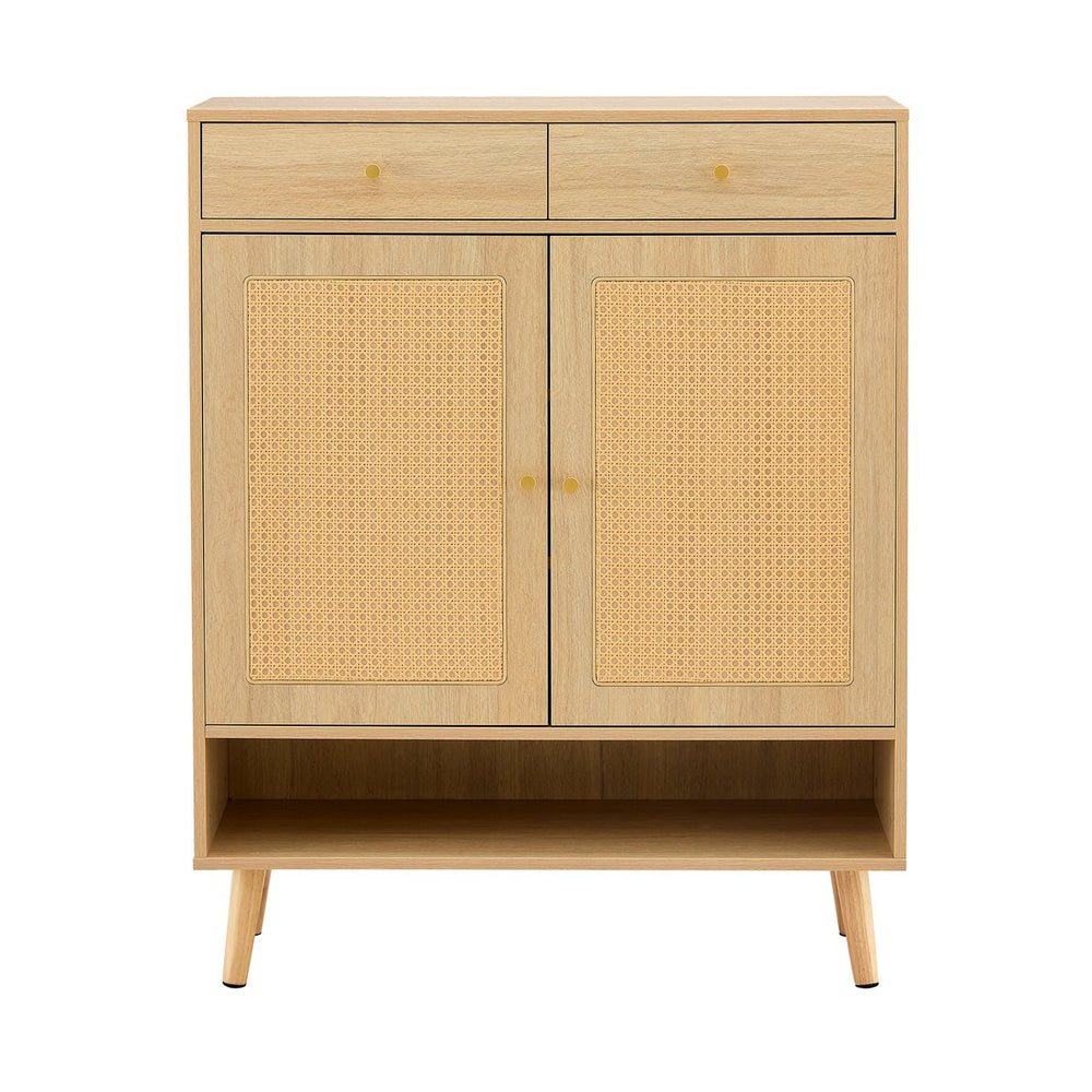 English Elm Multi-Functional Modern Minimalist Mdf Shoe Cabinet - Stylish Storage For Nordic & Industrial Homes W3226P278927