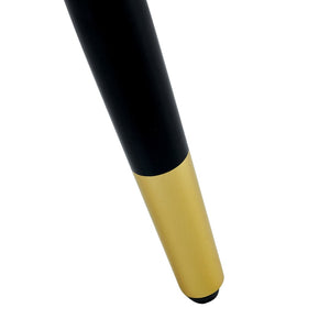 English Elm Table Modern Minimalist Dining Set With White Imitation Marble Top & 4 Pu Upholstered Chairs W1151S01678-GIGA