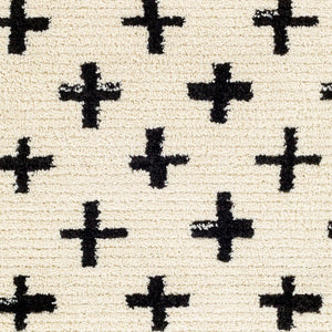 Livabliss Casablanca High Pile Shag Area Rug Turkish Woven Polyester for Large Living Rooms CAG2303-9212