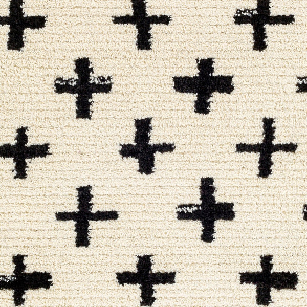 Livabliss Casablanca High Pile Shag Area Rug Turkish Woven Polyester for Large Living Rooms CAG2303-9212