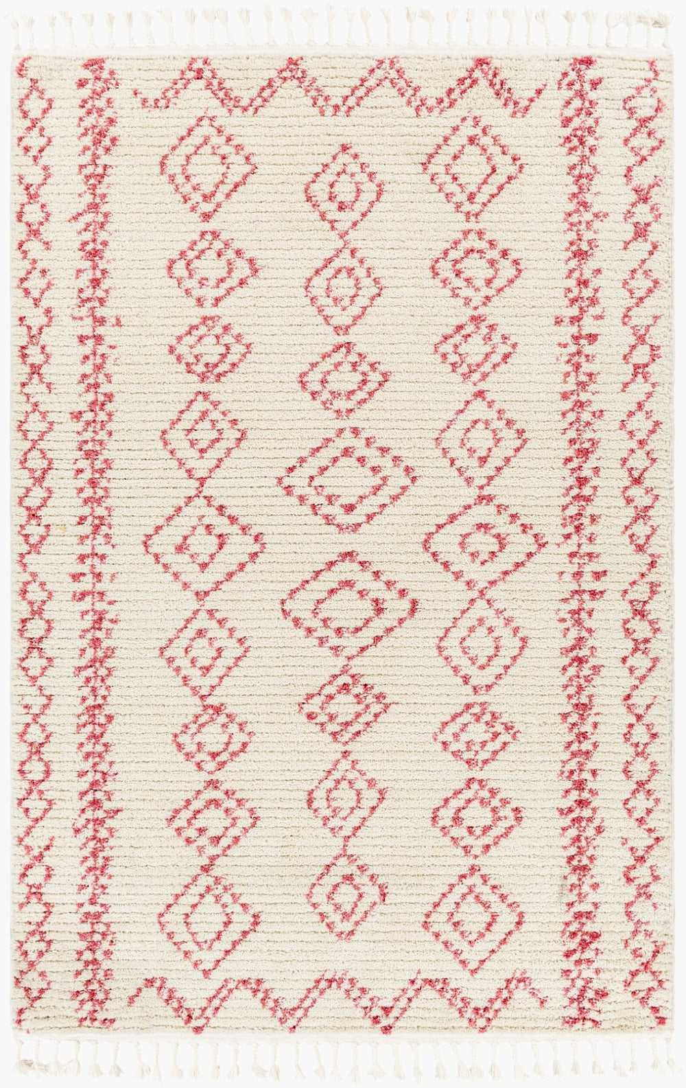 Livabliss Casablanca High Pile Shag Rug Machine Woven Polyester for Living Room or Bedroom CAG2313-9212