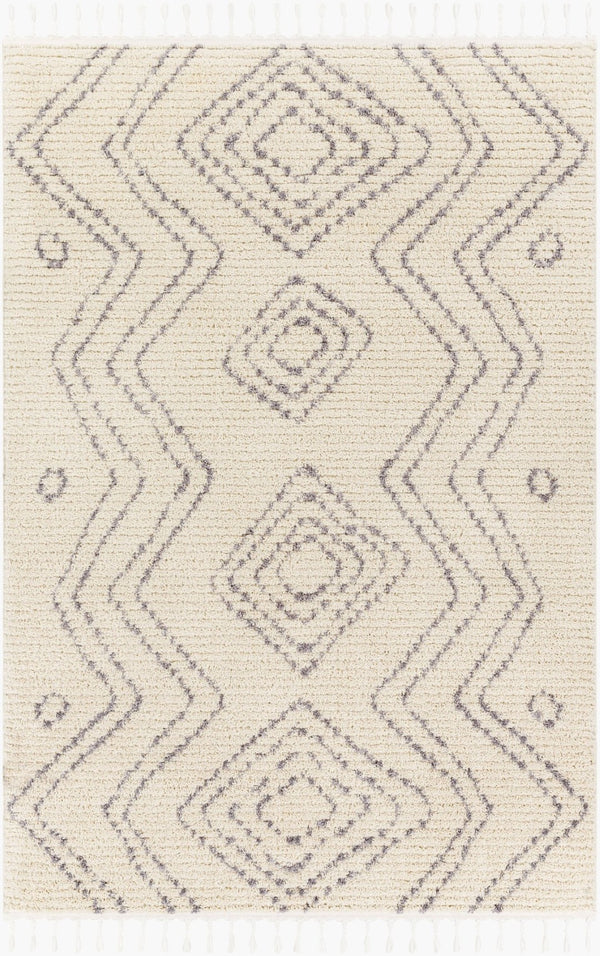 Livabliss Casablanca High Pile Shag Rug Plush Polyester Weave for Living Room or Bedroom CAG2317-9212