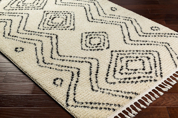 Livabliss Casablanca High Pile Shag Area Rug Plush Polyester Weave for Living Room Comfort CAG2318-9212