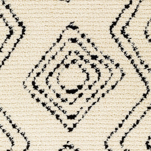 Livabliss Casablanca High Pile Shag Area Rug Plush Polyester Weave for Living Room Comfort CAG2318-9212