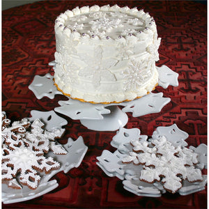 Snowflake Cake Stand CAKST001 Elk Home