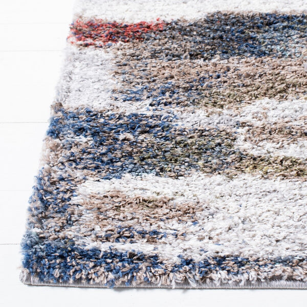 Safavieh Calista 108 Power Loomed Contemporary Rug X23 Ivory / Rust CAL108A-4SQ