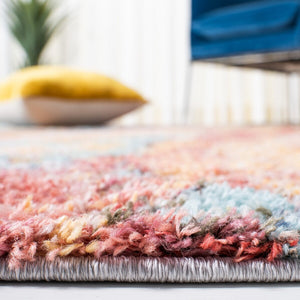 Safavieh Calista 116 Power Loomed Contemporary Rug Gold / Aqua CAL116D-6