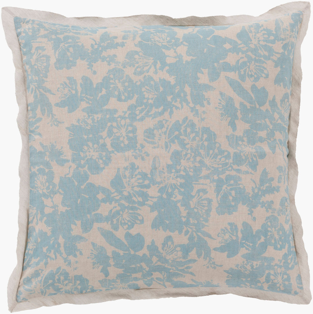Surya Clara Cal-5000 Sham - Rustic Linen Cotton Blend For Cozy Home Decor, Durable & Stylish Charm Dusty Sage Linen,Cotton,Linen,Cotton Cal5000-es