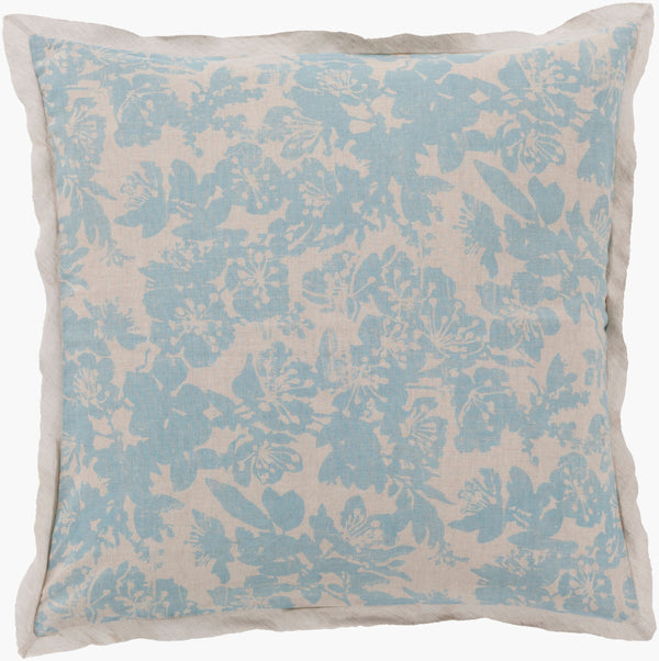 Surya Clara Cal-5000 Sham - Rustic Linen Cotton Blend For Cozy Home Decor, Durable & Stylish Charm Dusty Sage Linen,Cotton,Linen,Cotton Cal5000-es