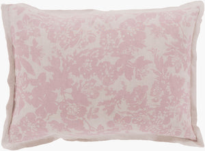 Surya Clara Cal-5000 Sham - Rustic Linen Cotton Blend For Cozy Home Decor, Durable & Stylish Charm Mauve Linen,Cotton,Linen,Cotton Cal5001-s
