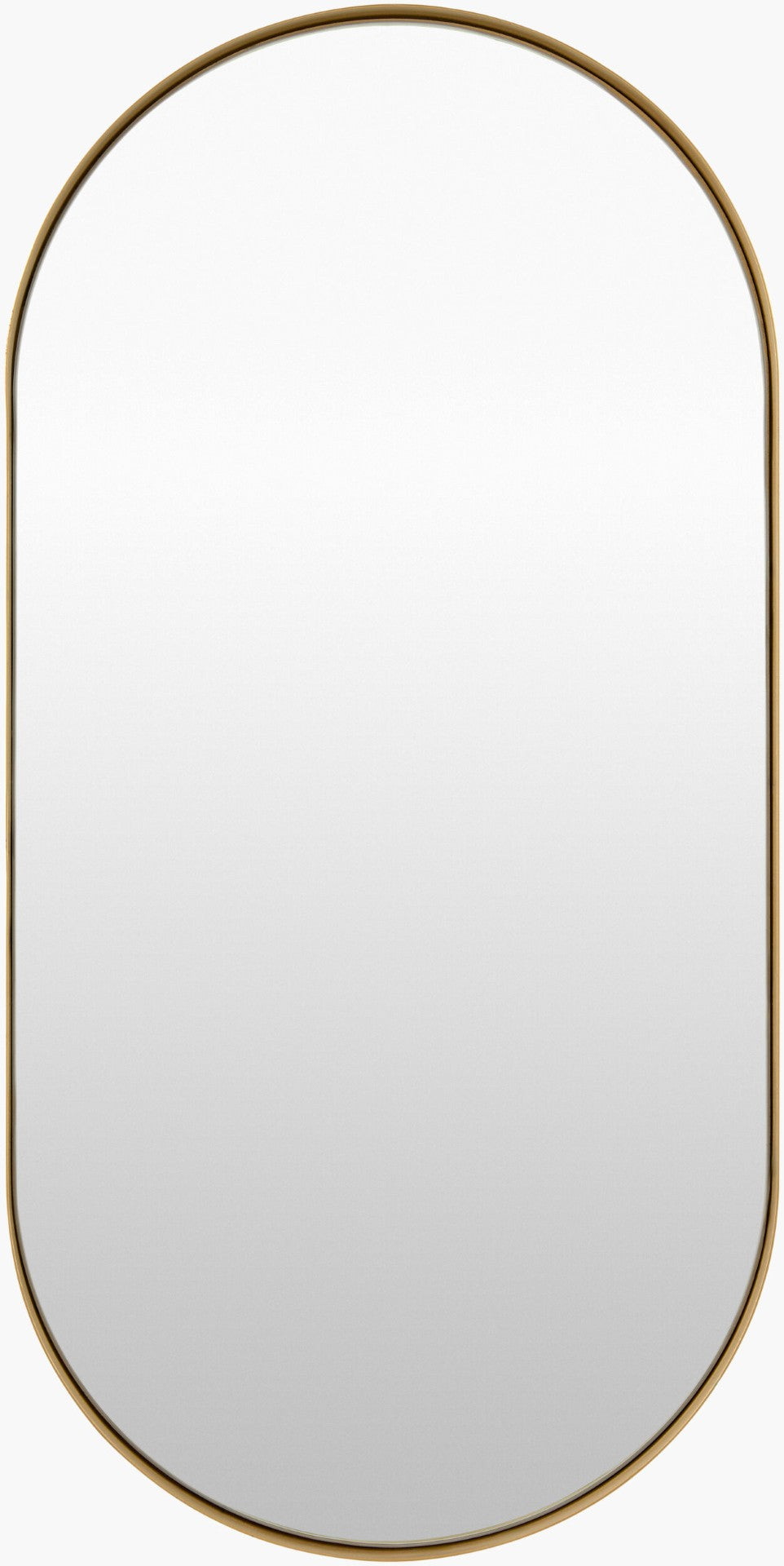 Livabliss Carbondale Slim Rectangular Wall Mirror Minimalist Frame for Entryway or Living Room CALE007-3216
